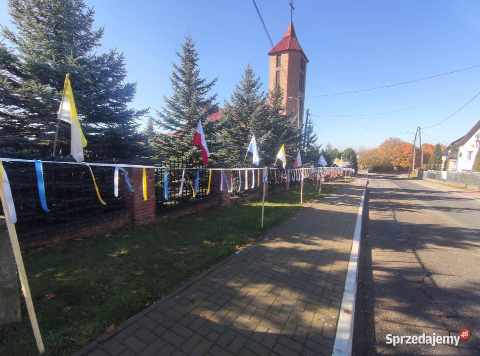 Dekoracja trasy drogi perygrynacja Zawiercie