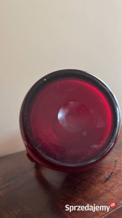 Szklany dzban Czerwony Gdańsk sprzedam
