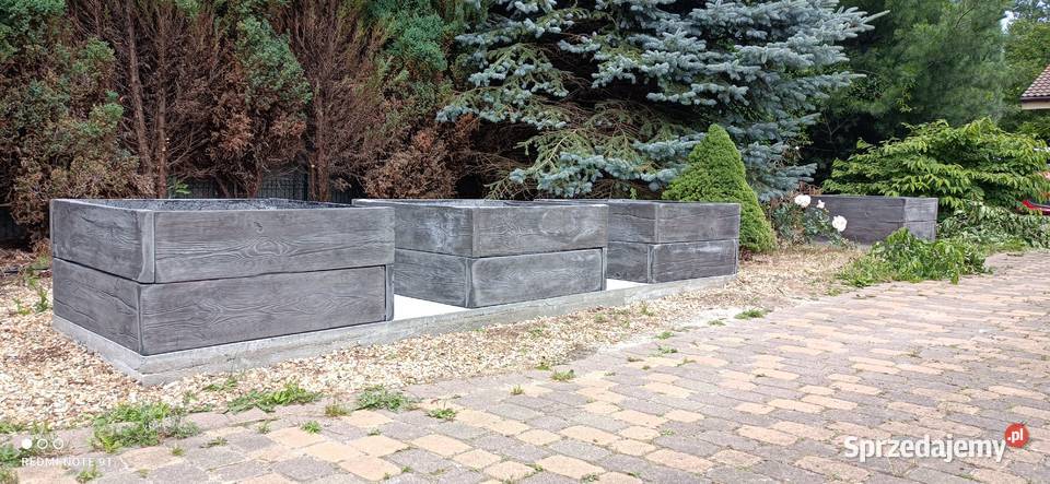 skrzynia na warzywa duża donica ogrodowa