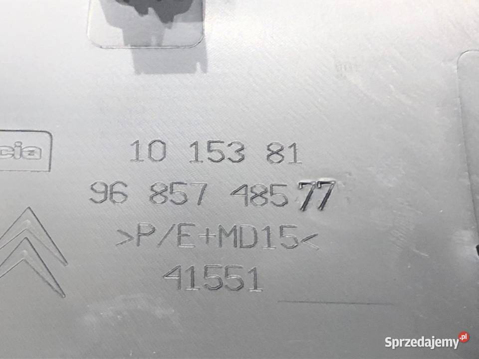 LISTWY DEKOR CITROEN C3 II 9685748577 Hatchback