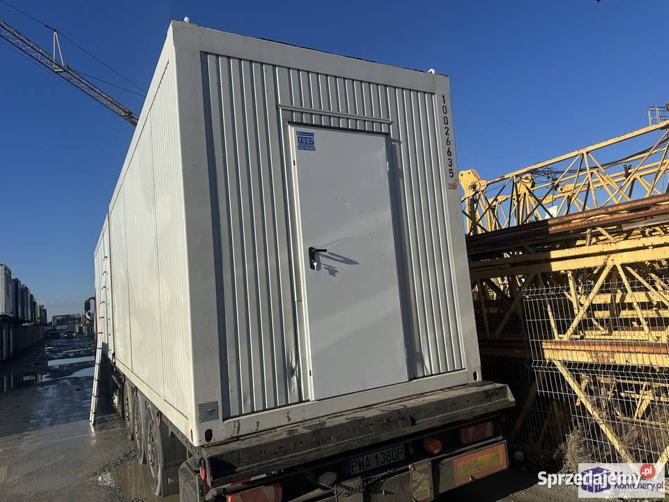 KONTENER BIUROWY SZATNIA ZAPLECZE BUDOWY 256 Biuro