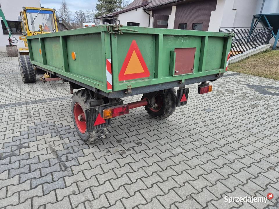 Przyczepa jednoosiowa sztywna Przyczepy rolnicze sprzedam
