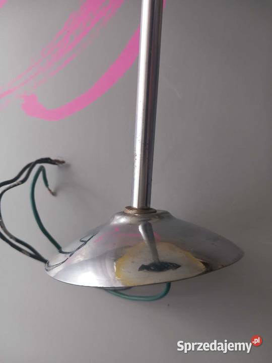 Lampa sufitowa parasolka PRL Mielec