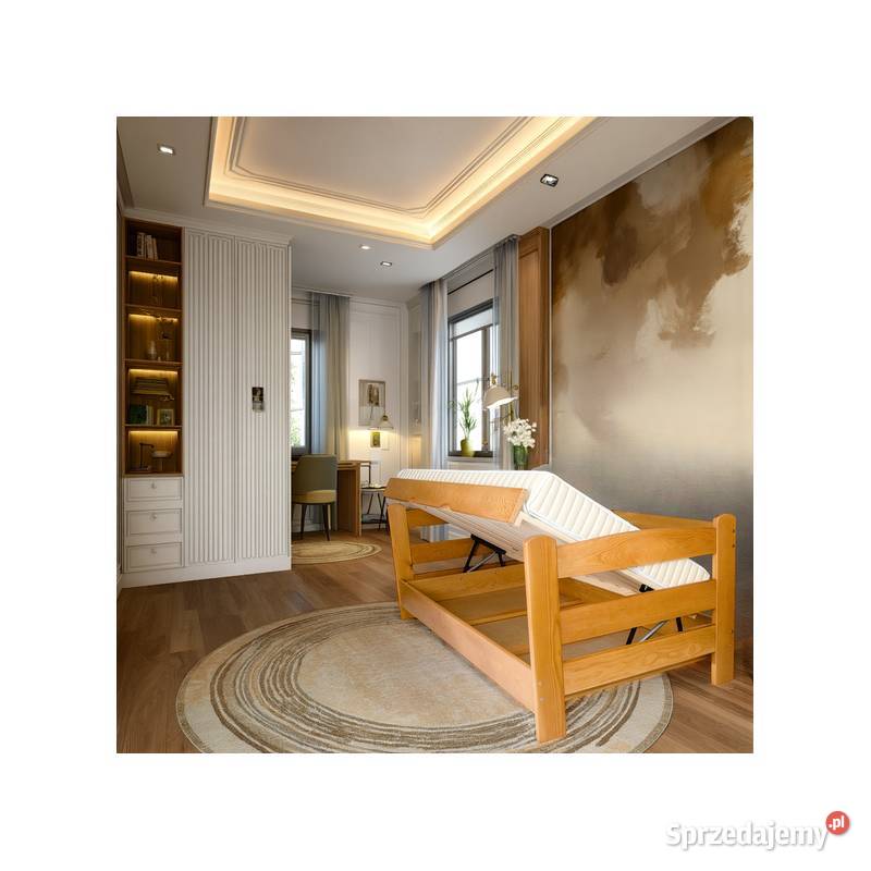 Łóżko FENOMEN wysoki otwierany tapczan na każdy Prudnik