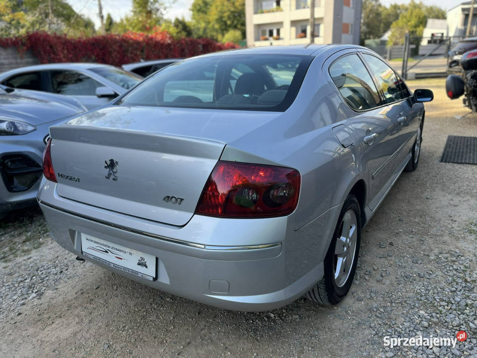 Peugeot 407 20 Automat Climatronic Navi ALu Bez nieuszkodzony 407 Częstochowa