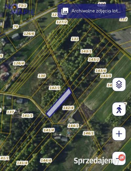 Sprzedam działki rolne 4484 12m Ludwików sprzedam