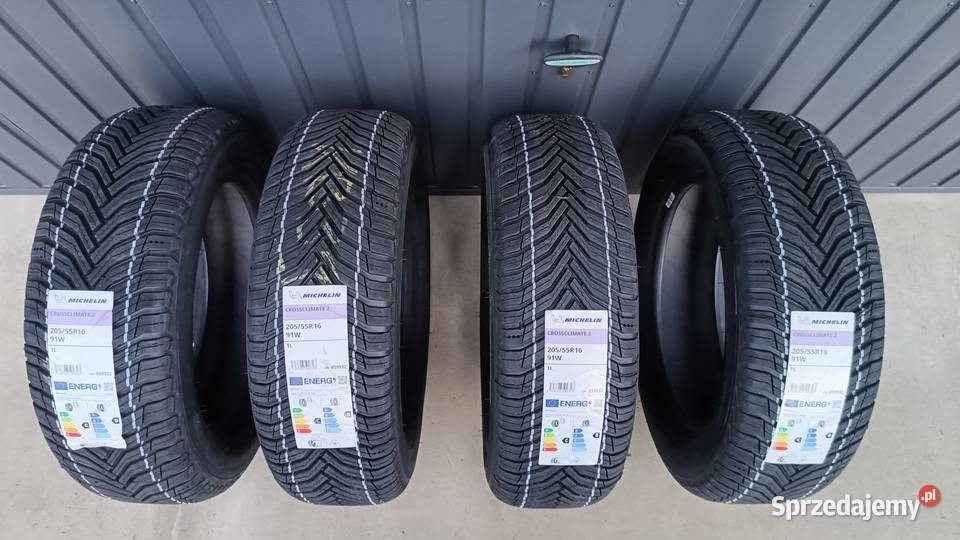 4x opony 20555R16 MICHELIN CROSSCLIMATE 2 55 Dęblin sprzedam