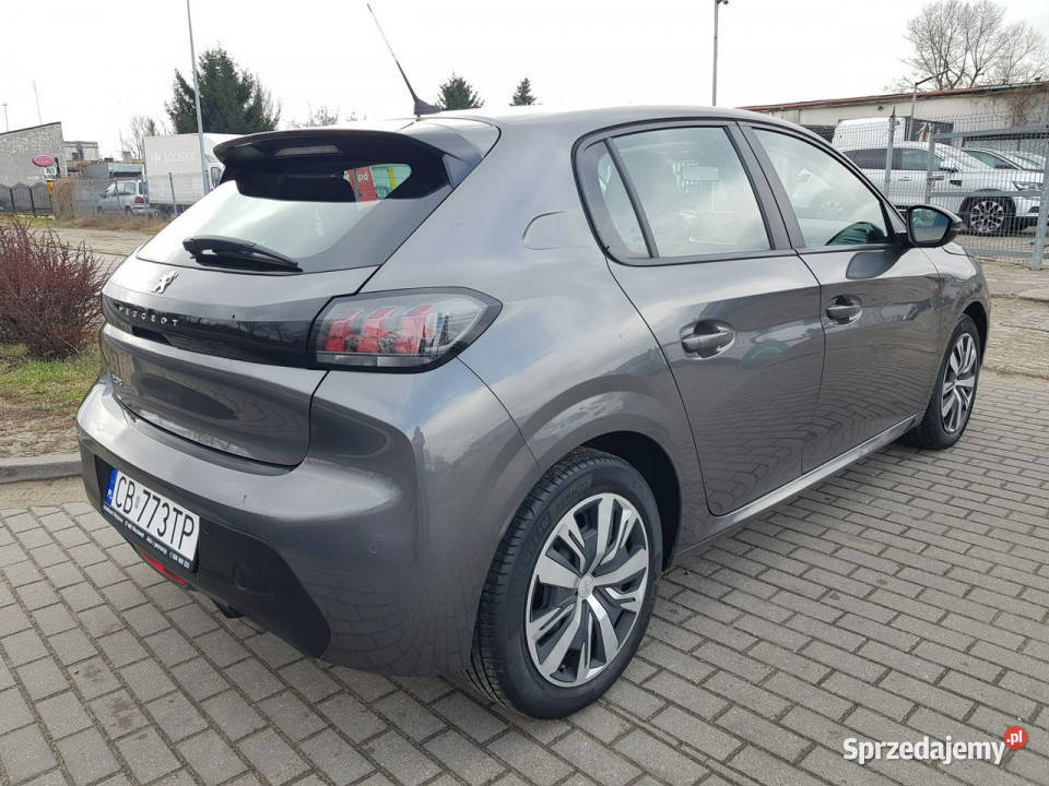 Peugeot 208 12 Benzyna Klima Zarejestrowany gniazdo AUX Włocławek