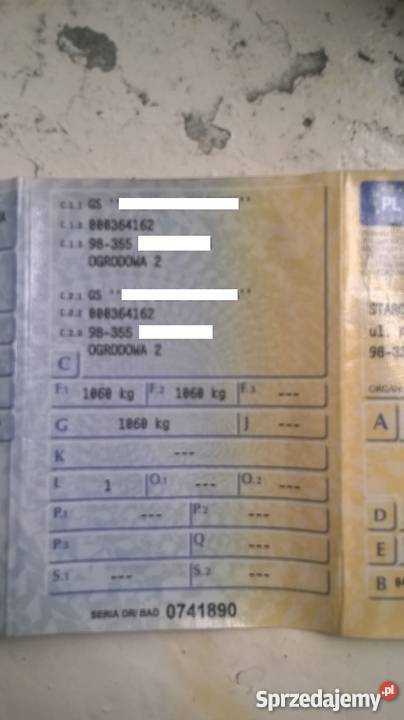 Przyczepka samochodowa DOWÓD Rychtal