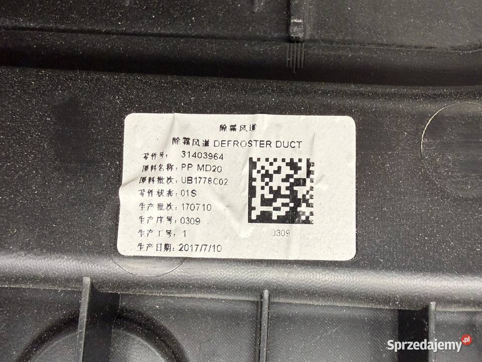 DESKA ROZDZIELCZA KONSOLA Volvo V90 S90 II Chełm