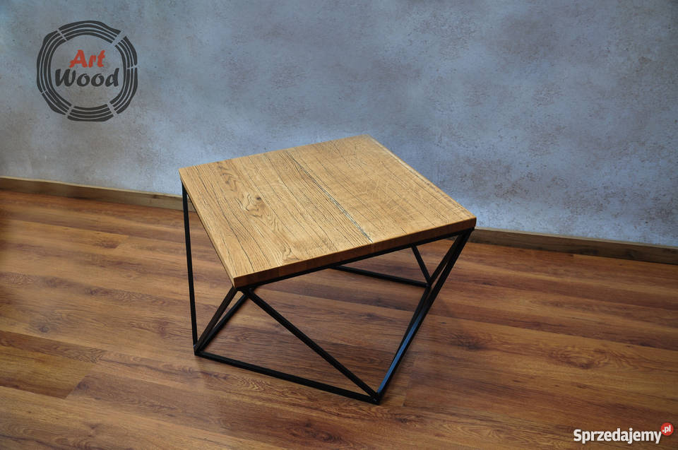 Stolik kawowy DIAMENT stolik loftowy 60cm Pozostałe małopolskie