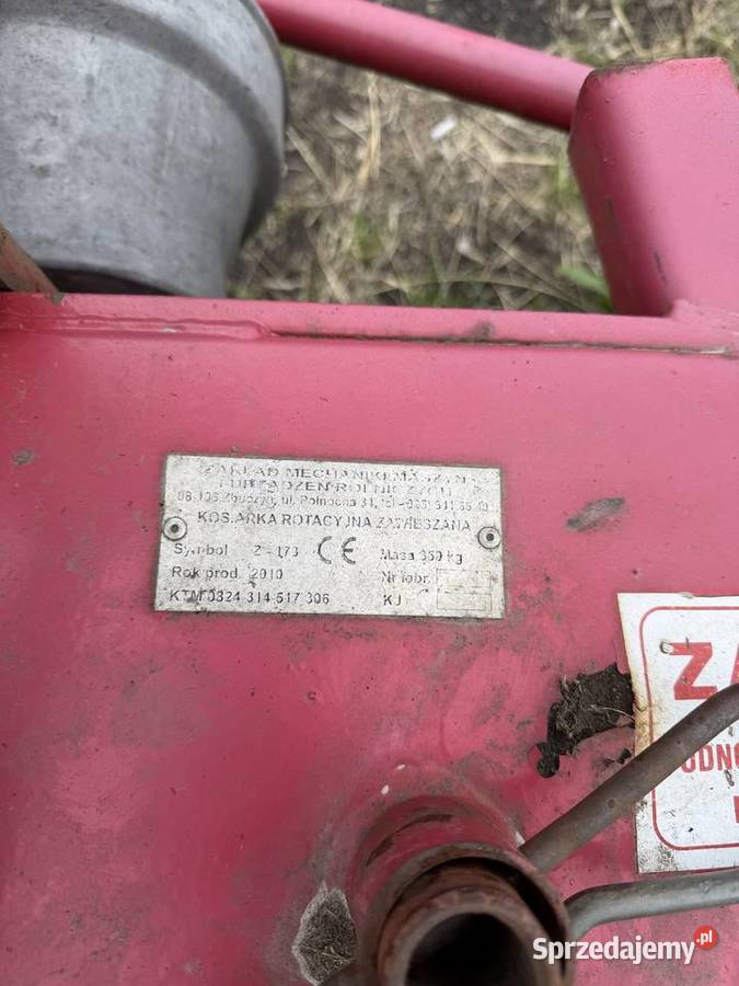 Kosiarka rotacyjna 165 nieuszkodzony Rotacyjne Pułtusk