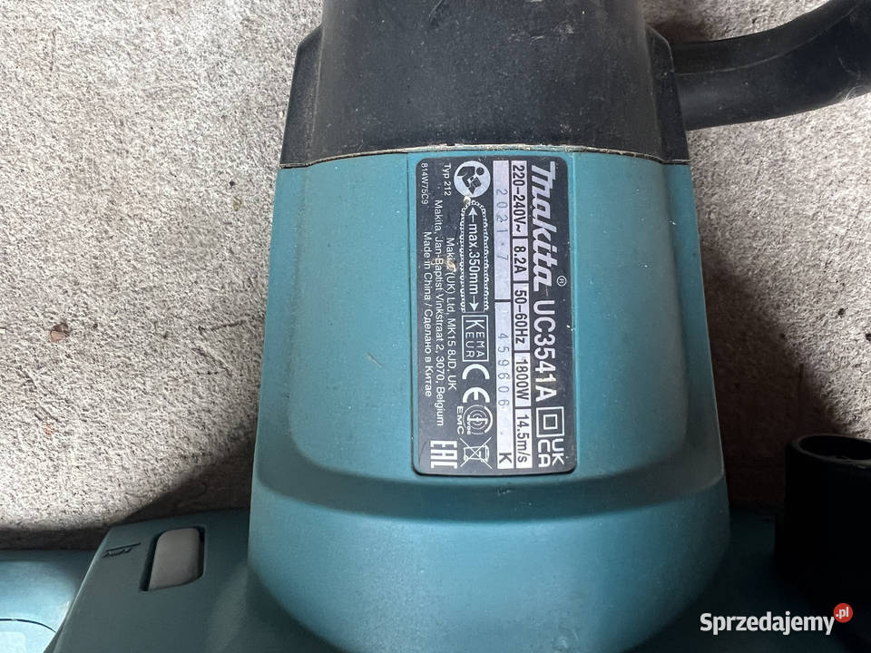 Elektryczna pilarka łańcuchowa Makita UC3541A Niegowoniczki