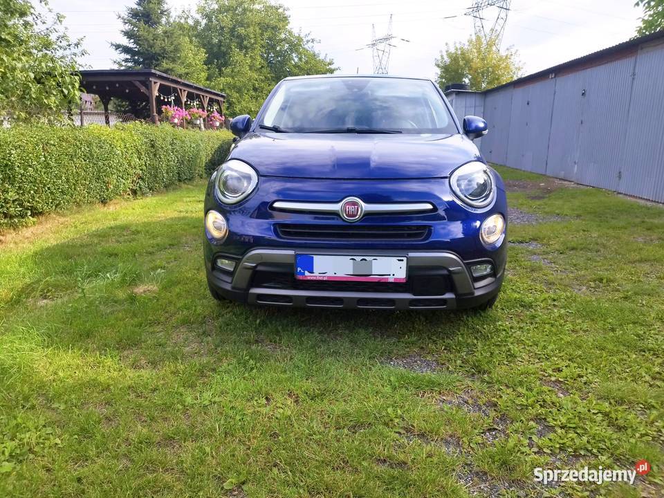 Fiat 500X bogata brązowe skóry