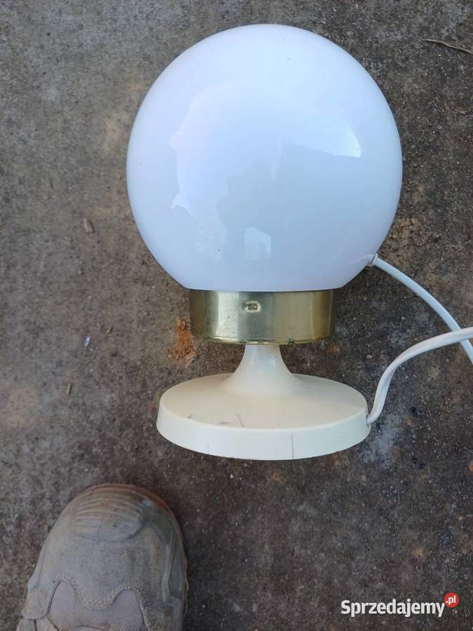 Retro lampka z 1965 roku enov Czechoslowacja dolnośląskie Lubań