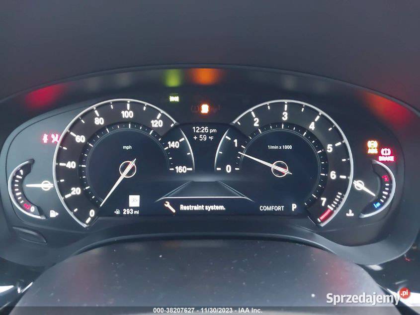 BMW SERIA 5 G30 530I 2017 USA LICYTACJE Tarnowo Podgórne