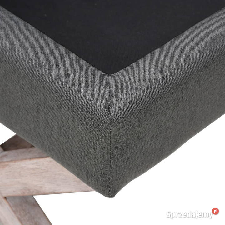 Stołek ze schowkiem ciemnoszary 110x45x49 mazowieckie