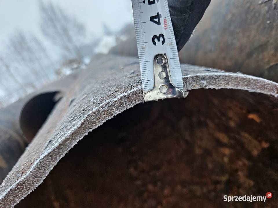 Rura stalowa fi 323 ścianka 78 mm
