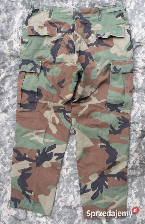 Spodnie BDU woodland large short NYCO dolnośląskie