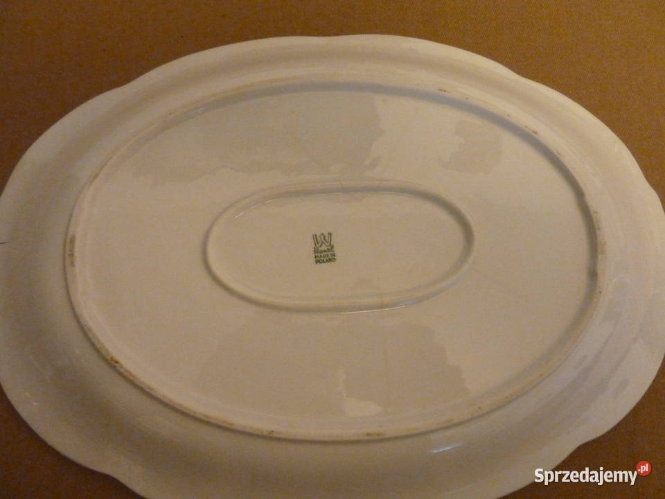 Owalny porcelanowy półmisek Wawel Krzysztof Warszawa