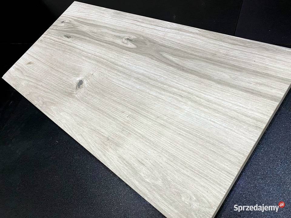 GRUBY GRES 2 SZARE PŁYTY TARASOWE 40X80 DREWNO Podłogi i schody Łask