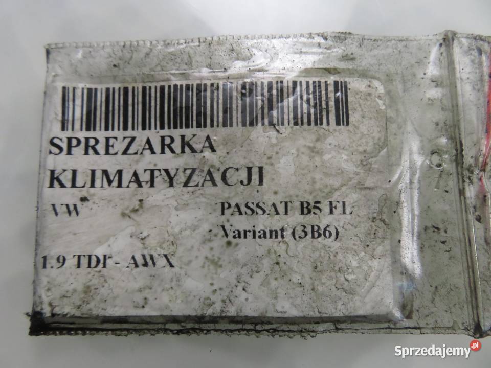 KOMPRESOR KLIMATYZACJI VW PASSAT B5 FL 19 TDI