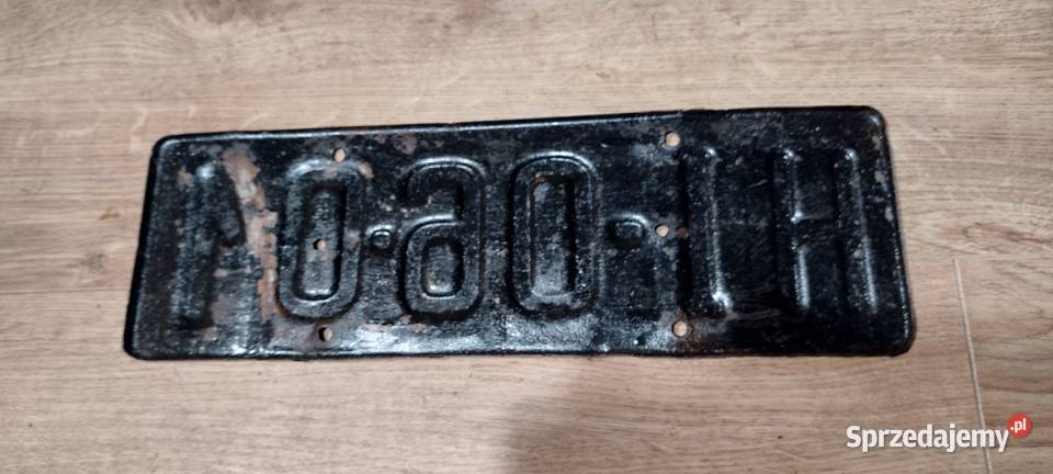 Tablica rejestracyjna opolskie Namysłów