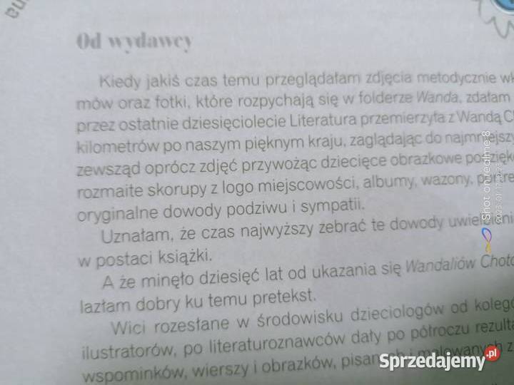 Wandalia pierwsze wydanie książki Warszawa