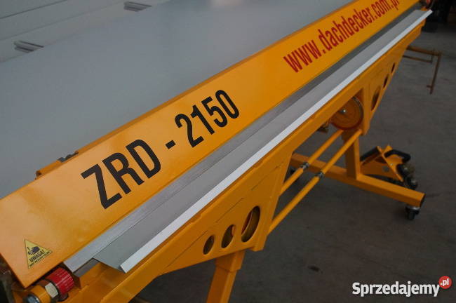 Zaginarka Giętarka ZRD 1150 mm3150 mm Dachdecker Wrocław sprzedam
