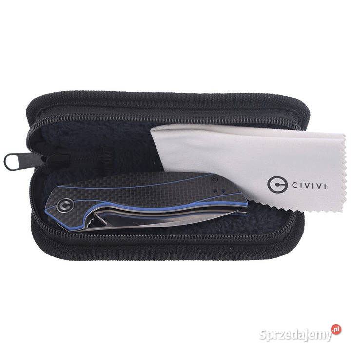 Nóż składany CIVIVI Anthropos Blue G10 Carbon Warszawa sprzedam