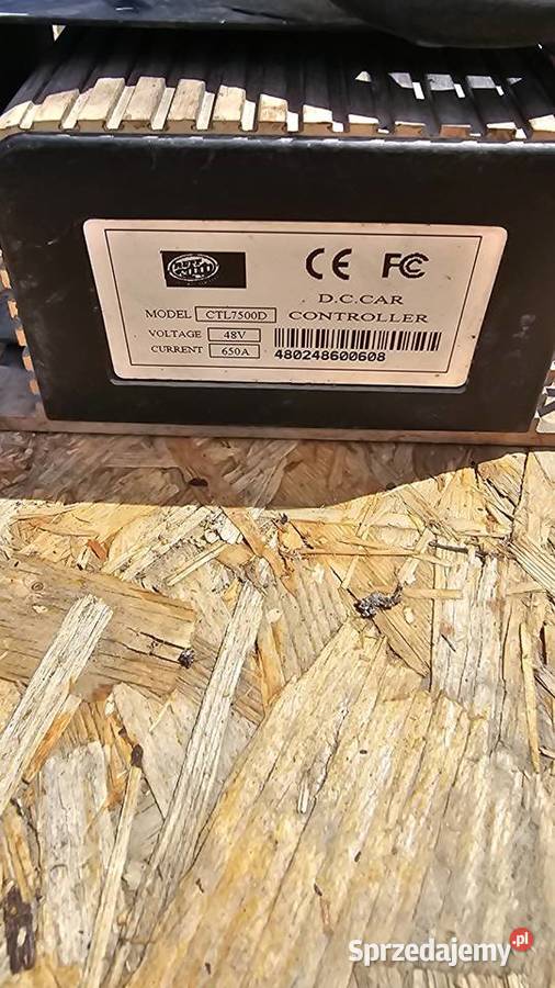 Sterownik kontroler 48v 650A dc ctl 7500d Rok produkcji 2020 mazowieckie Wyszków