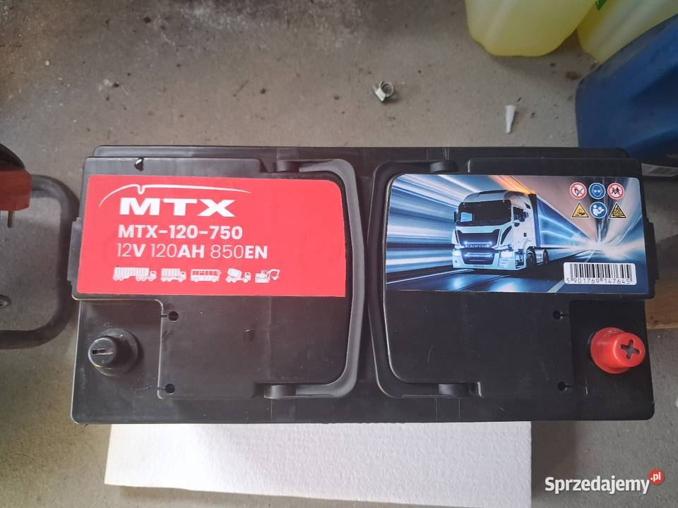 Akumulator 12V 120AH 850 Nowy Akumulatory Wojnicz sprzedam