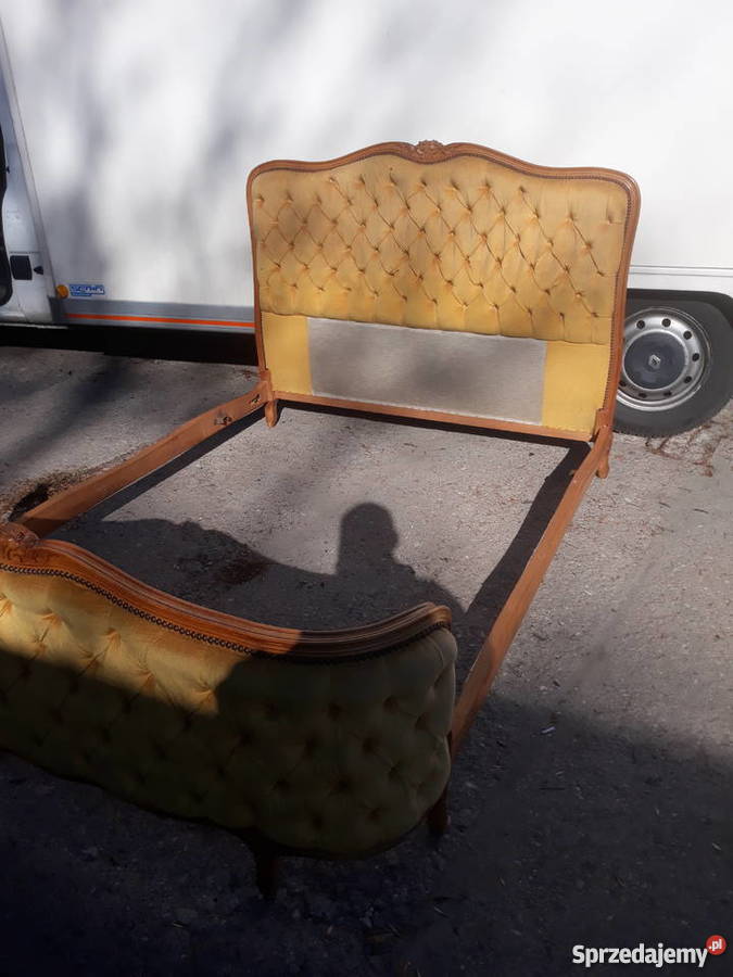 Łóżko w stylu ludwikowskim lubelskie Tarnogród sprzedam