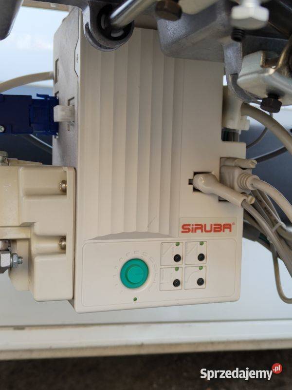 Stębnówka Siruba Prąd 230V Automat Juki 9000 Produkcja Wałbrzych