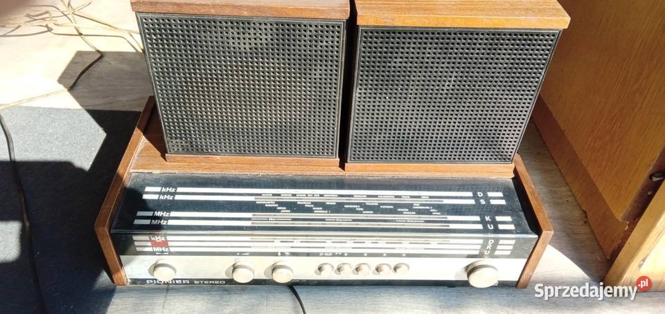 radio pionier z kolumnami Wałbrzych
