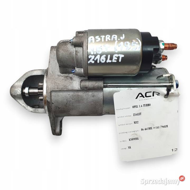 ROZRUSZNIK Opel Astra III H 16 T Turbo SX2284N Chełm
