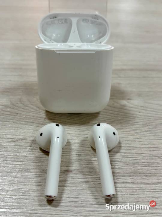 Słuchawki bezprzewodowe douszne Apple AirPods 2 warmińsko-mazurskie Elbląg