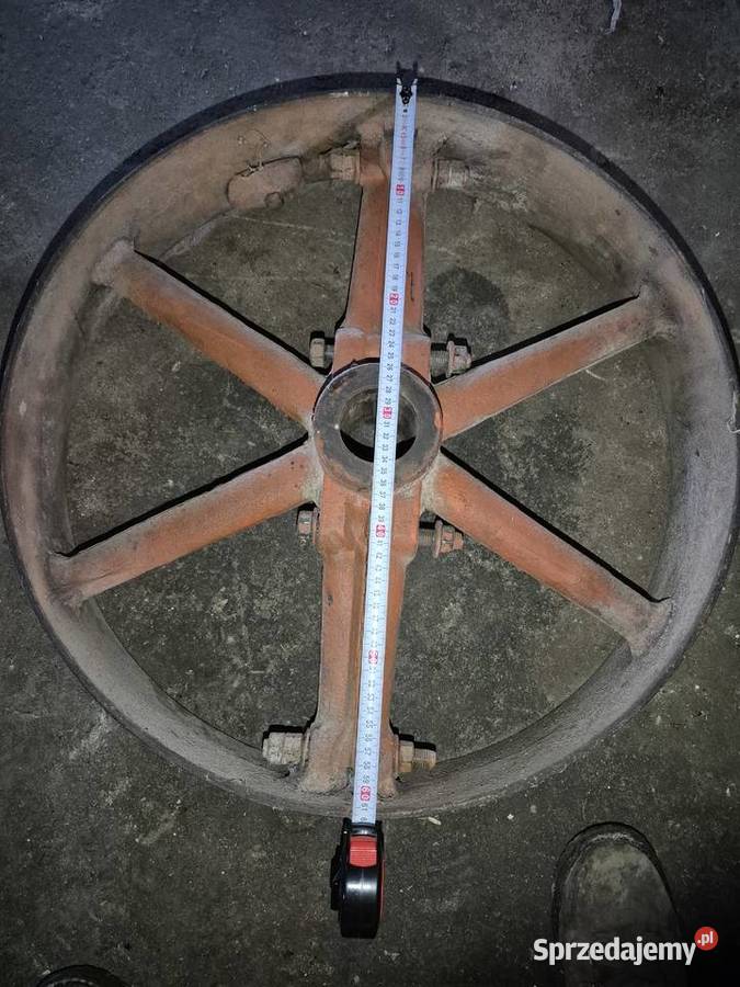 Koło pasowe na pas płaski średnica 62 1 Produkcja sprzedam