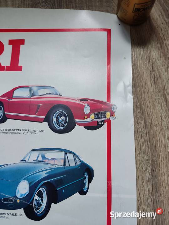 Plakat Ferrari a legend 68x98