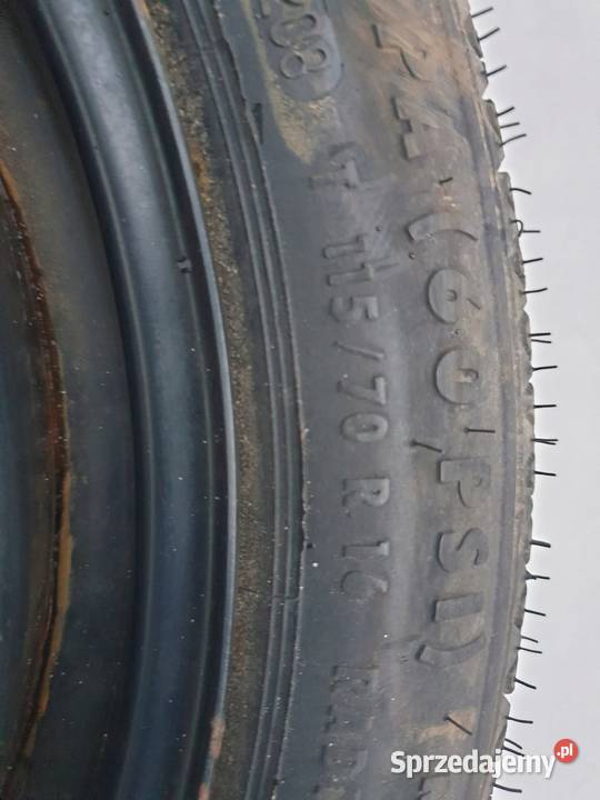KOŁO ZAPASOWE DOJAZDOWE Opel Vectra C Astra H lubelskie Chełm sprzedam