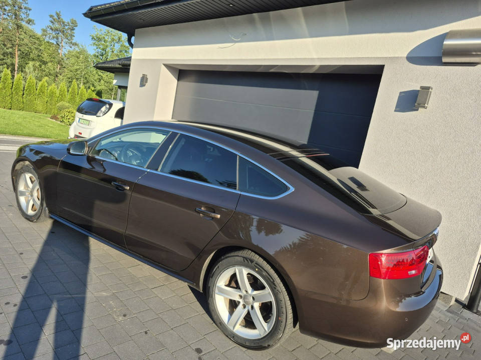 Audi A5 Sportback xenon led navi chromy ładny 1800cm3 lubelskie Drelów sprzedam