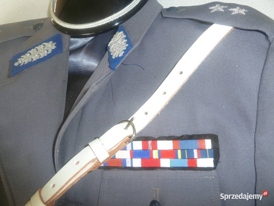 Mundur Młodszego Oficera Milicja epoka PRL małopolskie