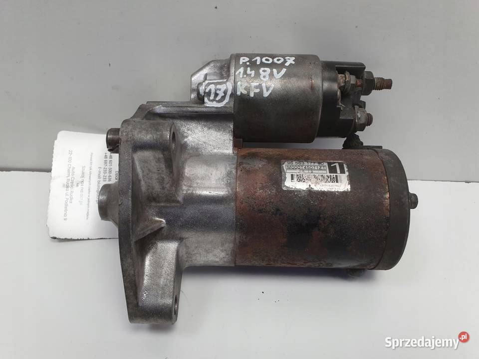 Peugeot 1007 14 8V ROZRUSZNIK 9656317780 osobowe Janów