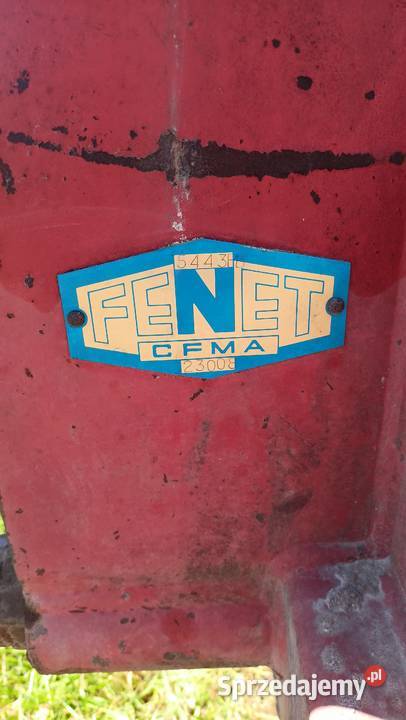 Pług 4skibowy Fenet CFMA nieuszkodzony lubelskie Żółkiewka-Osada