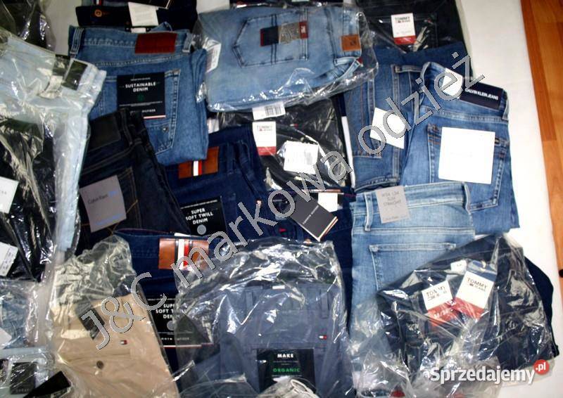 Jeansy spodnie Levis Tommy Hilfiger CK Lee