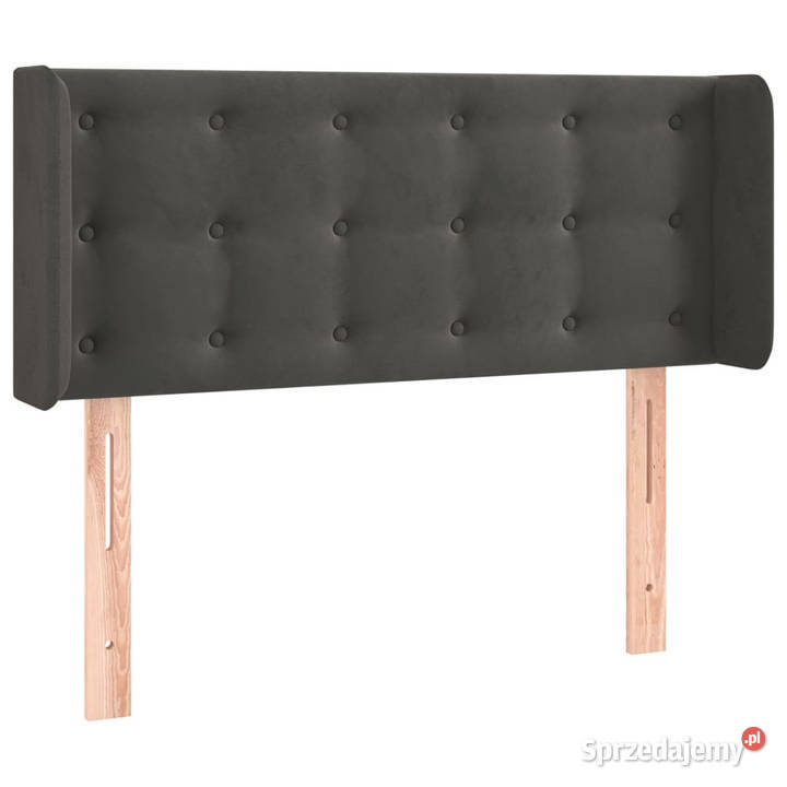Zagłówek do łóżka z LED ciemnoszary 103x16x7888 mazowieckie Warszawa sprzedam