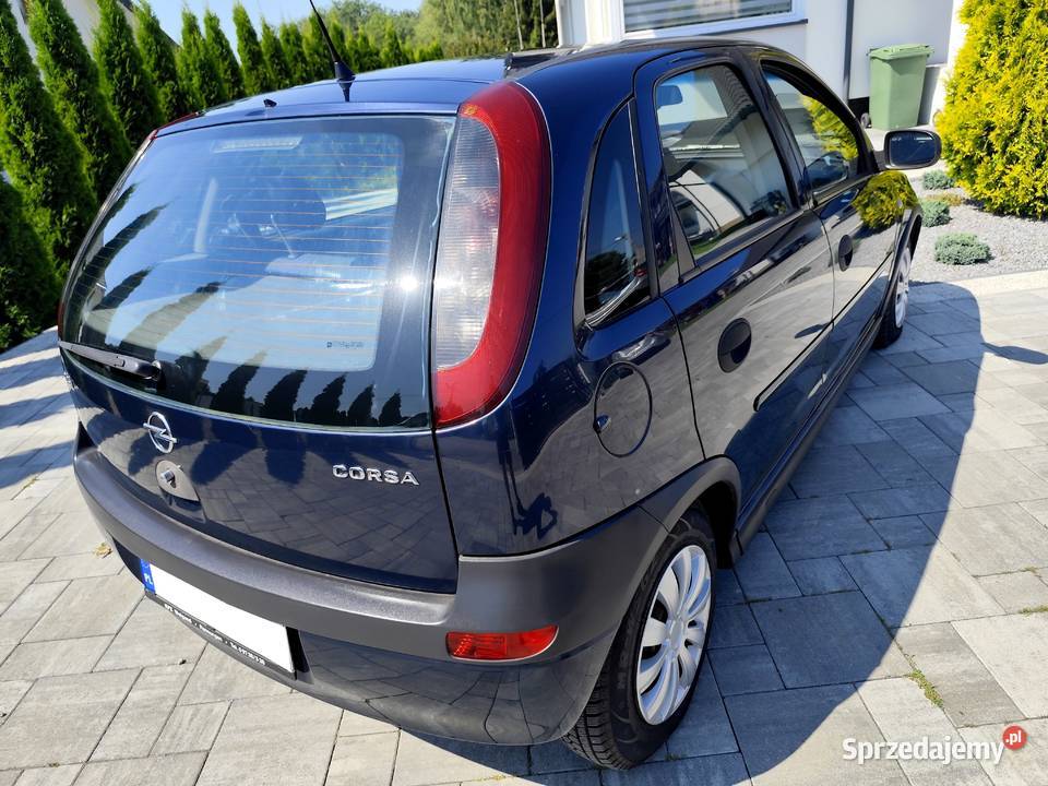 Opel Corsa C 10 2002 Klima Lakier Orginał nieuszkodzony Jasło