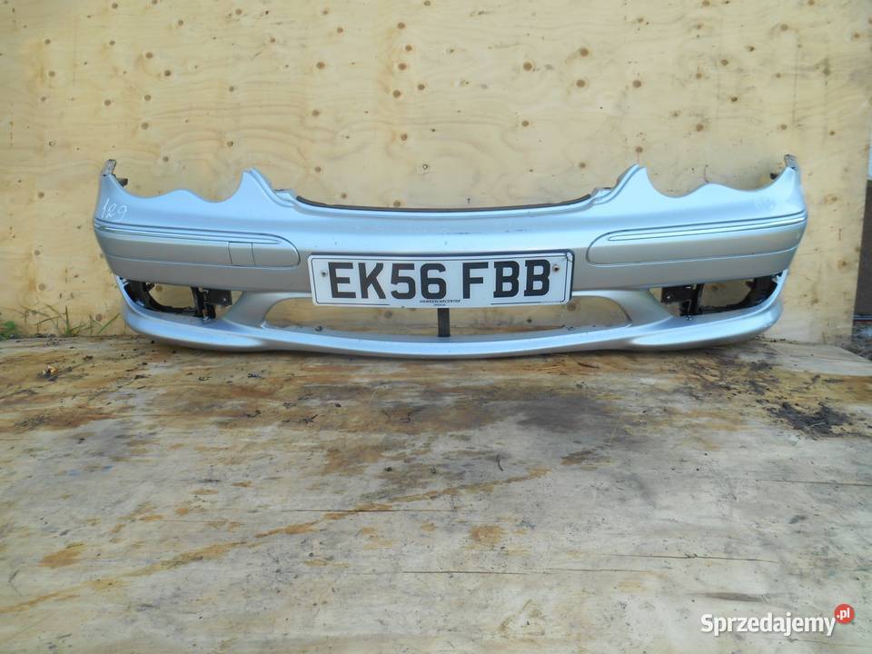 MERCEDES C KLASA W203 SEDAN C723 ZDERZAK PRZÓD Zbierkowo