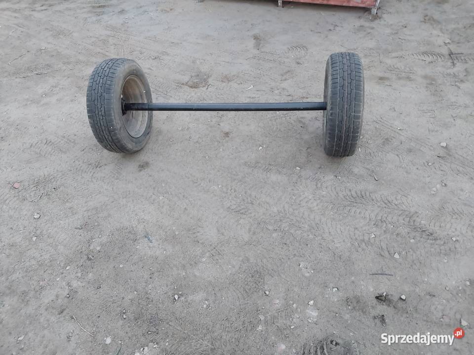 Sprzedam oś do przyczepki samochodowej Ślesin sprzedam