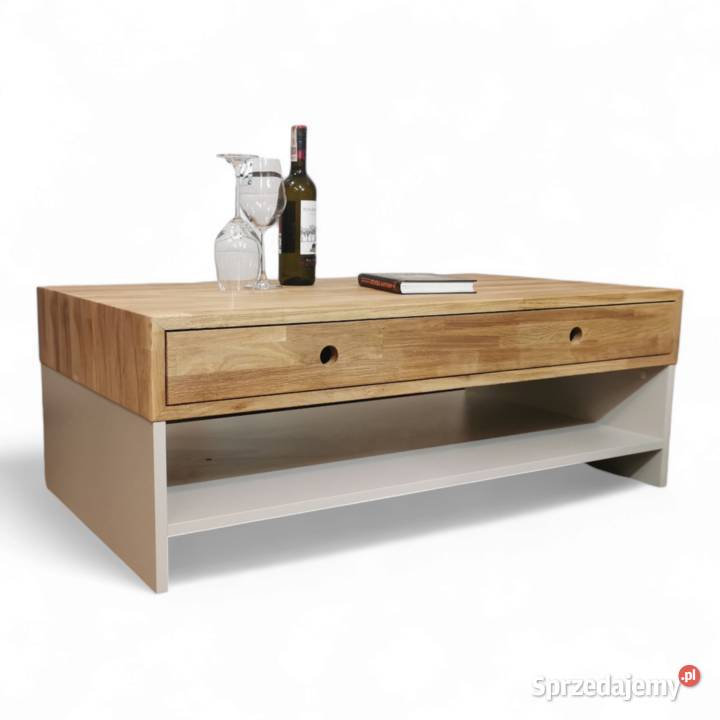 Stolik Kawowy NOWY LOFT DĄBDrzewoKASZMIR Wysyłka 40cm warmińsko-mazurskie